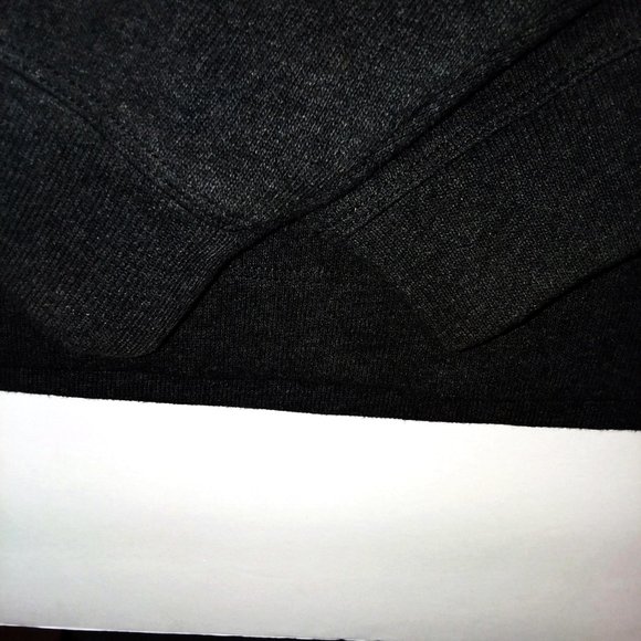 Nike Golf Men's Charcoal/Black Dri-Fit Half Zip L - Picture 6 of 7